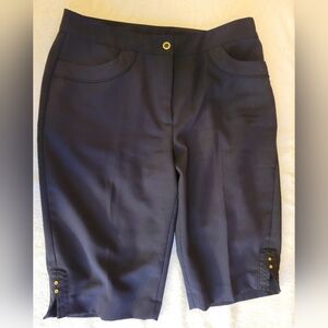 EP NY Navy GolfShorts with Gold Details